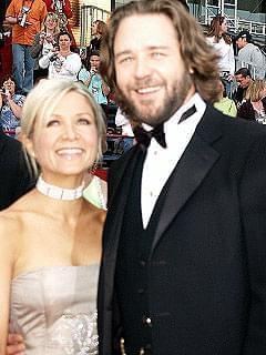 Danielle Spencer and Russell Crowe | 74th Annual Academy Awards