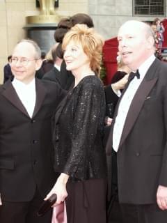 Bob Balaban, Maggie Smith and Julian Fellowes | 74th Annual Academy Awards