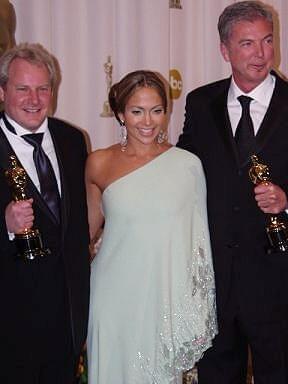 Photo: Picture of John Myhre, Jennifer Lopez and Gord Sim | 75th Annual Academy Awards aa75-04.jpg