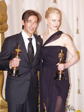 Adrien Brody and Nicole Kidman | 75th Annual Academy Awards