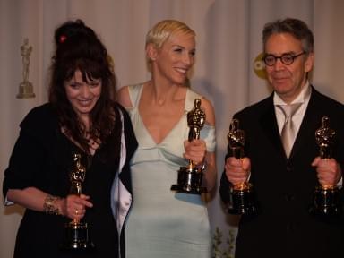Fran Walsh, Annie Lennox and Howard Shore | 76th Annual Academy Awards