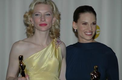 Photo: Picture of Cate Blanchett and Hilary Swank | 77th Annual Academy Awards 77-1351.jpg
