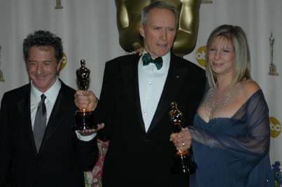 Photo: Picture of Dustin Hoffman, Clint Eastwood and Barbra Streisand | 77th Annual Academy Awards 77-1396.jpg