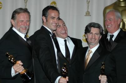 Photo: Picture of John Dykstra, Scott Stokdyk, Jake Gyllenhaal, Anthony LaMolinara and John Frazier | 77th Annual Academy Awards 77-641.jpg