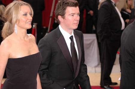 Lene Bausager and Rick Astley | 78th Annual Academy Awards