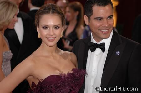 Photo: Picture of Jessica Alba and Cash Warren | 80th Annual Academy Awards acad80-0736.jpg