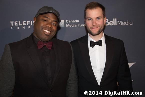 Nicholas Simon and Andrew Burke | Awards Gala Night One | 2nd Canadian Screen Awards
