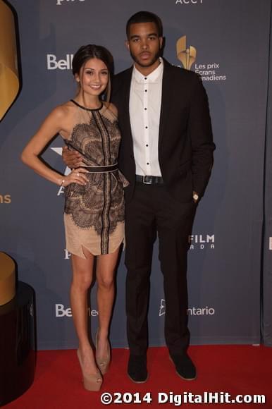 Cristine Prosperi and A.J. Saudin | Awards Gala Night Two | 2nd Canadian Screen Awards
