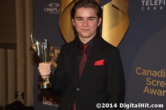 Dylan Everett | Awards Gala Night Two | 2nd Canadian Screen Awards