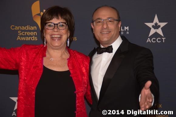 Helga Stephenson and Martin Katz | CBC Broadcast Gala | 2nd Canadian Screen Awards