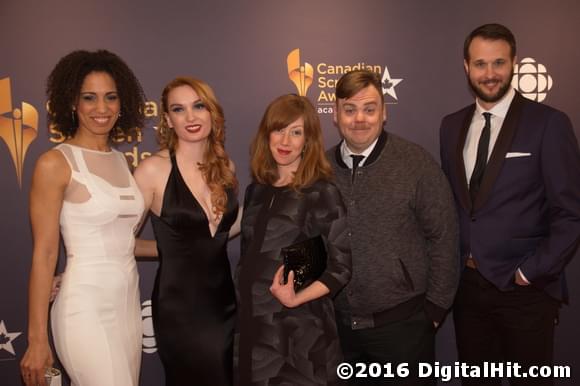 Patrice Goodman, Alice Moran, Kathleen Phillips, Pat Thornton and Rob Norman | 4th Canadian Screen Awards