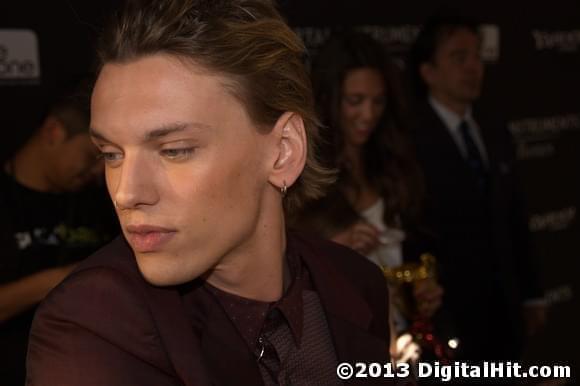 Jamie Campbell Bower at The Mortal Instruments: City of Bones Toronto premiere