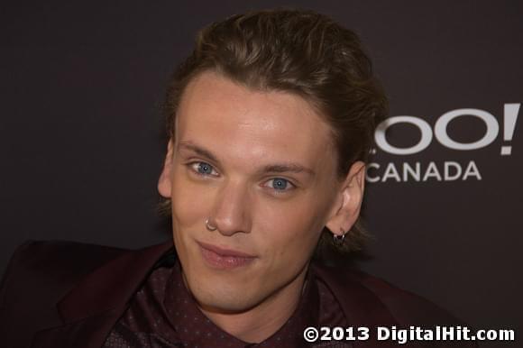 Jamie Campbell Bower at The Mortal Instruments: City of Bones Toronto premiere
