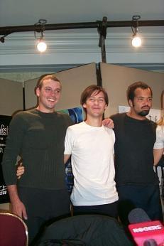 Photo: Picture of Skeet Ulrich, Tobey Maguire and Jeffrey Wright | Ride with the Devil press conference | 24th Toronto International Film Festival d3c-0074.jpg