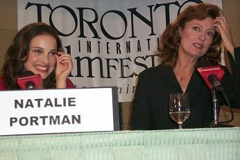 Photo: Picture of Natalie Portman and Susan Sarandon | Anywhere But Here press conference | 24th Toronto International Film Festival d9c-0702.jpg