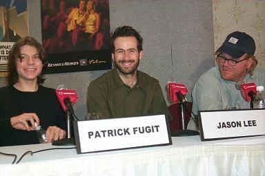 Photo: Picture of Patrick Fugit, Jason Lee and Philip Seymour Hoffman | Almost Famous press conference | 25th Toronto International Film Festival d2-c-10077.jpg