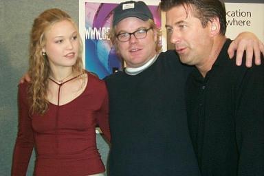 Photo: Picture of Julia Stiles, Philip Seymour Hoffman and Alec Baldwin | State and Main press conference | 25th Toronto International Film Festival d3-c-00113.jpg