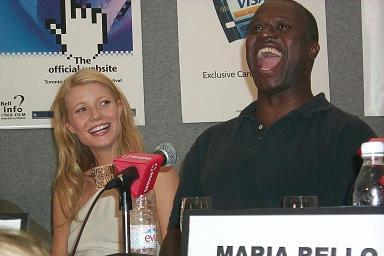 Photo: Picture of Gwyneth Paltrow and Andre Braugher | Duets press conference | 25th Toronto International Film Festival d3-c-00176.jpg