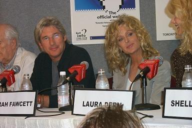 Photo: Picture of Richard Gere and Farrah Fawcett | Dr. T and the Women press conference | 25th Toronto International Film Festival d6-i-1351.jpg