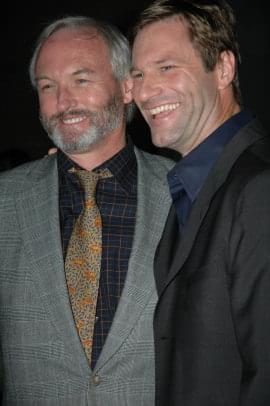 Christopher Buckley and Aaron Eckhart | Thank You For Smoking premiere | 30th Toronto International Film Festival
