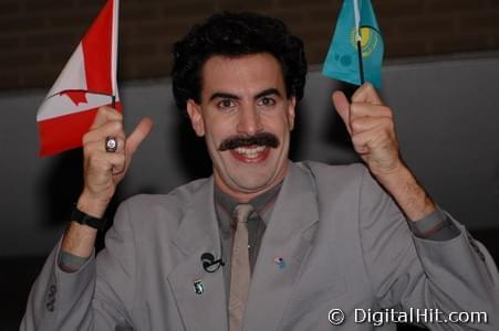 Sacha Baron Cohen | Borat Cultural Learning of America for Make Benefit Glorious Nation of Kazakhstan premiere | 31st Toronto International Film Festival