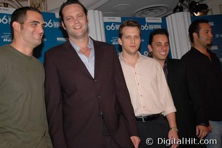 Photo: Picture of Bret Ernst, Vince Vaughn, Ari Sandel, Sebastian and Ahmed Ahmed | Vince Vaughn's Wild West Comedy Show: 30 Days & 30 Nights - Hollywood to the Heartland press conference | 31st Toronto International Film Festival tiff06c-d3-0317.jpg