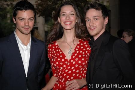 Photo: Picture of Dominic Cooper, Rebecca Hall and James McAvoy | Starter for Ten premiere | 31st Toronto International Film Festival tiff06c-d7-0019.jpg