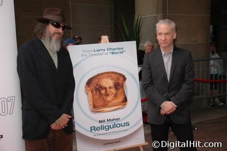 Larry Charles and Bill Maher | Religulous premiere | 32nd Toronto International Film Festival
