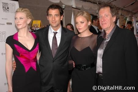 Photo: Picture of Cate Blanchett, Clive Owen, Abbie Cornish and Geoffrey Rush | Elizabeth: The Golden Age premiere | 32nd Toronto International Film Festival tiff07-4i-0266.jpg