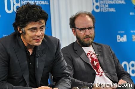 Photo: Picture of Benicio Del Toro and Steven Soderbergh | Che press conference | 33rd Toronto International Film Festival tiff08-c-d7-0022.jpg