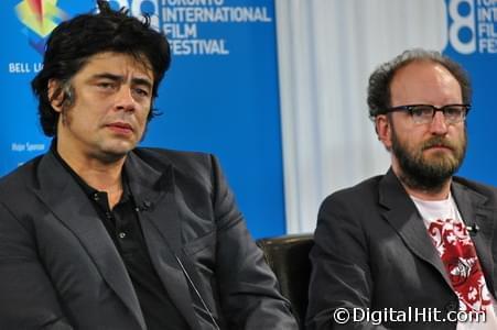 Photo: Picture of Benicio Del Toro and Steven Soderbergh | Che press conference | 33rd Toronto International Film Festival tiff08-c-d7-0039.jpg
