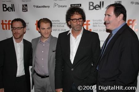 Ethan Coen, Michael Stuhlbarg, Joel Coen and Richard Kind | A Serious Man premiere | 34th Toronto International Film Festival