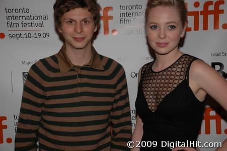 Photo: Picture of Michael Cera and Portia Doubleday | Youth in Revolt premiere | 34th Toronto International Film Festival TIFF2009-d6i-0185.jpg
