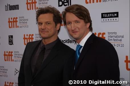 Photo: Picture of Colin Firth and Tom Hooper | The King's Speech premiere | 35th Toronto International Film Festival tiff2010-d2i-0097.jpg
