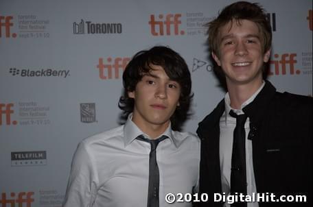 Keir Gilchrist and Thomas Mann | It’s Kind of a Funny Story premiere | 35th Toronto International Film Festival