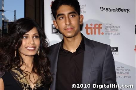 Photo: Picture of Freida Pinto and Dev Patel | You Will Meet a Tall Dark Stranger premiere | 35th Toronto International Film Festival tiff2010-d4c-0496.jpg
