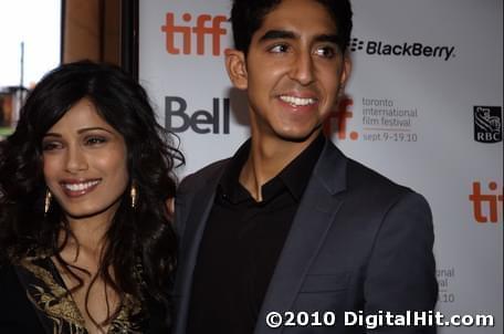 Photo: Picture of Freida Pinto and Dev Patel | You Will Meet a Tall Dark Stranger premiere | 35th Toronto International Film Festival tiff2010-d4c-0502.jpg