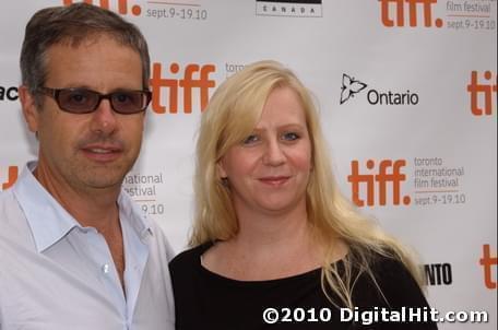 Peter Saraf and Beth O’Neil | Jack Goes Boating premiere | 35th Toronto International Film Festival