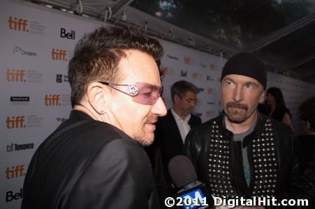 Paul “Bono” Hewson and The Edge | From the Sky Down premiere | 36th Toronto International Film Festival