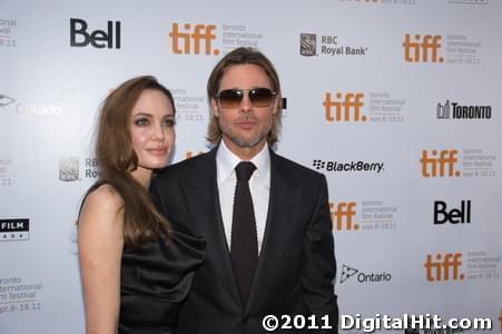 Angelina Jolie and Brad Pitt | Moneyball premiere | 36th Toronto International Film Festival