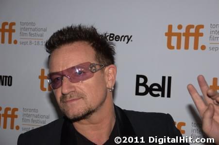Paul “Bono” Hewson at The Ides of March premiere | 36th Toronto International Film Festival