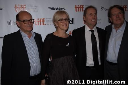 Carolle Brabant, Andre Rouleau and Don Carmody | Breakaway premiere | 36th Toronto International Film Festival
