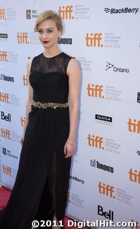 Sarah Gadon | A Dangerous Method premiere | 36th Toronto International Film Festival