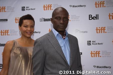 Erica Sy Savane and Souleymane Sy Savane | Machine Gun Preacher premiere | 36th Toronto International Film Festival