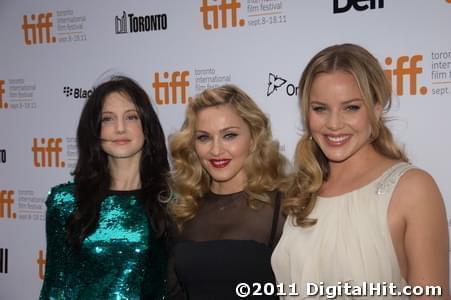 Photo: Picture of Andrea Riseborough, Madonna and Abbie Cornish | W.E. premiere | 36th Toronto International Film Festival TIFF2011-5i-0112.jpg