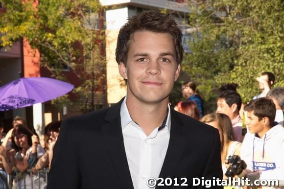 Johnny Simmons at The Perks of Being a Wallflower premiere | 37th Toronto International Film Festival
