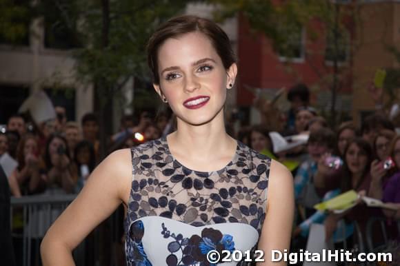 Emma Watson at The Perks of Being a Wallflower premiere | 37th Toronto International Film Festival