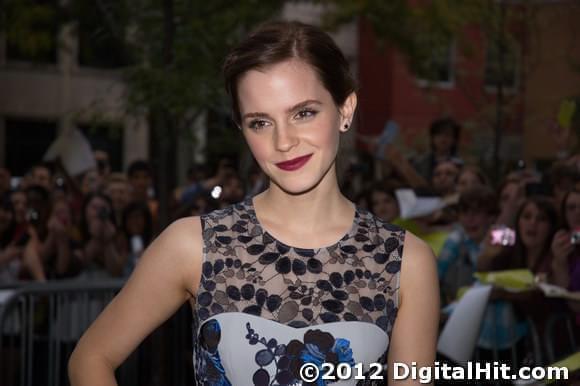 Emma Watson at The Perks of Being a Wallflower premiere | 37th Toronto International Film Festival