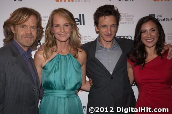 William H. Macy, Helen Hunt, John Hawkes and Annika Marks at The Sessions premiere | 37th Toronto International Film Festival