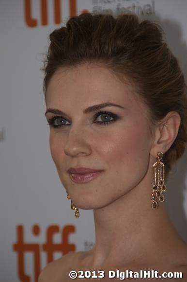 Sara Canning at The Right Kind of Wrong premiere | 38th Toronto International Film Festival